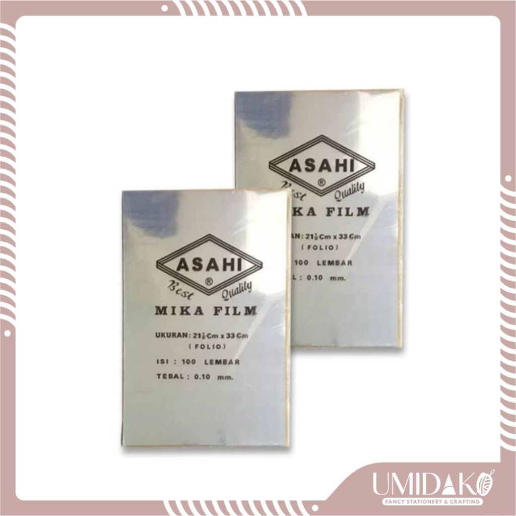 [UMIDAKO] MIKA FILM FOLIO / ASAHI MIKA FILM / MIKA JILID FOLIO