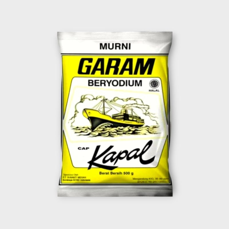 

Garam Kapal 250gr/ Garam Bubuk