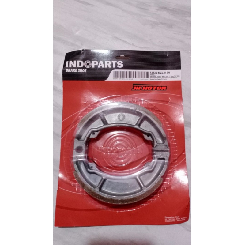 kampas rem kampas belakang ori indoparts kzl Vario, beat, beat fi, beat pop, esp, Vario 150 esp, spa