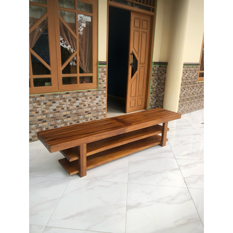 BANGKU MINIMALIS - BANGKU RAK SEPATU MULTIFUNGSI