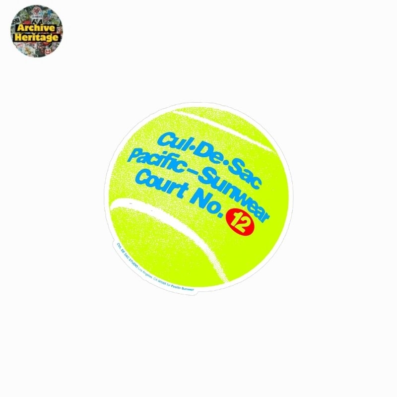 

sticker Cul De Sac Studio Pacific Sunwear court culdesac pacsun clothing brand stiker