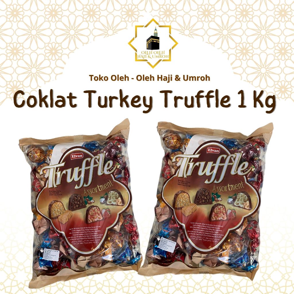 

COKLAT TRUFFLE 1 KG COKELAT TRUFFLE ELVAN COKLAT ARAB COKELAT TURKEY OLEH OLEH HAJI DAN UMROH
