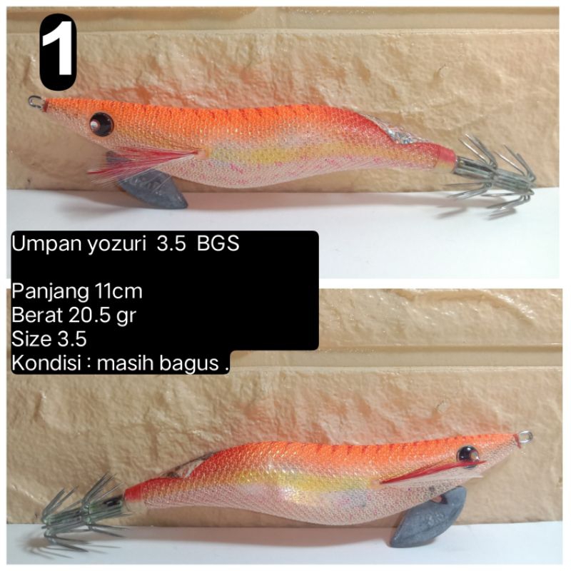 umpan yozuri Egi 3.5 BGS