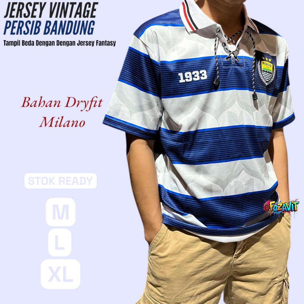 Jersey Persib Retro Fantasy Vintage