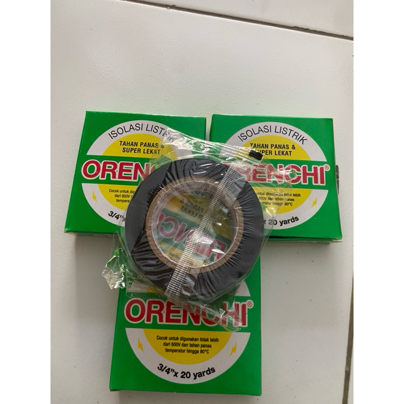 

Isolasi-Solasi ORENCHI hitam Super Lengket 3.4"x20Yards - Tahan panas 80°C