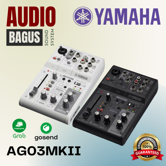 YAMAHA AG03MKII / AG03-MKII / AG 03 MK2 MIXER USB ORIGINAL