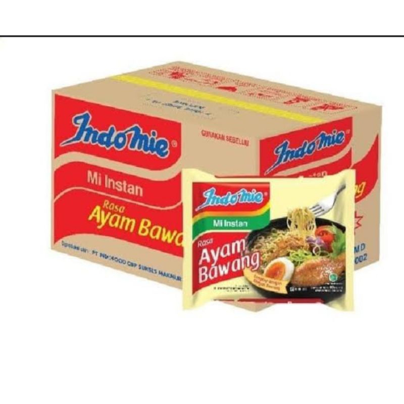 

Indomie Bawang 1 dus isi 40 pcs