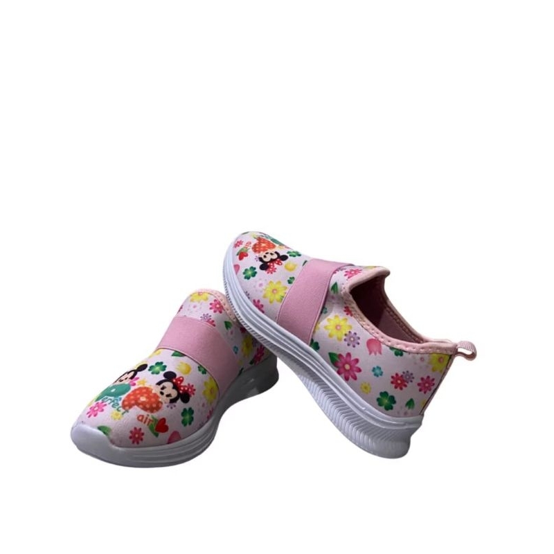 SEPATU ANAK CEWEK SLIP ON KARAKTER DISNEY TSUM TSUM