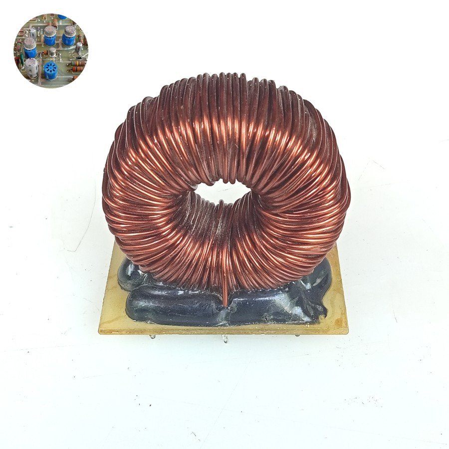 41-100009-00G Inductor 1600 uH - 1700 uH Bekas Inverter / Induktor 1.6 mH - 1.7 mH Ex UPS
