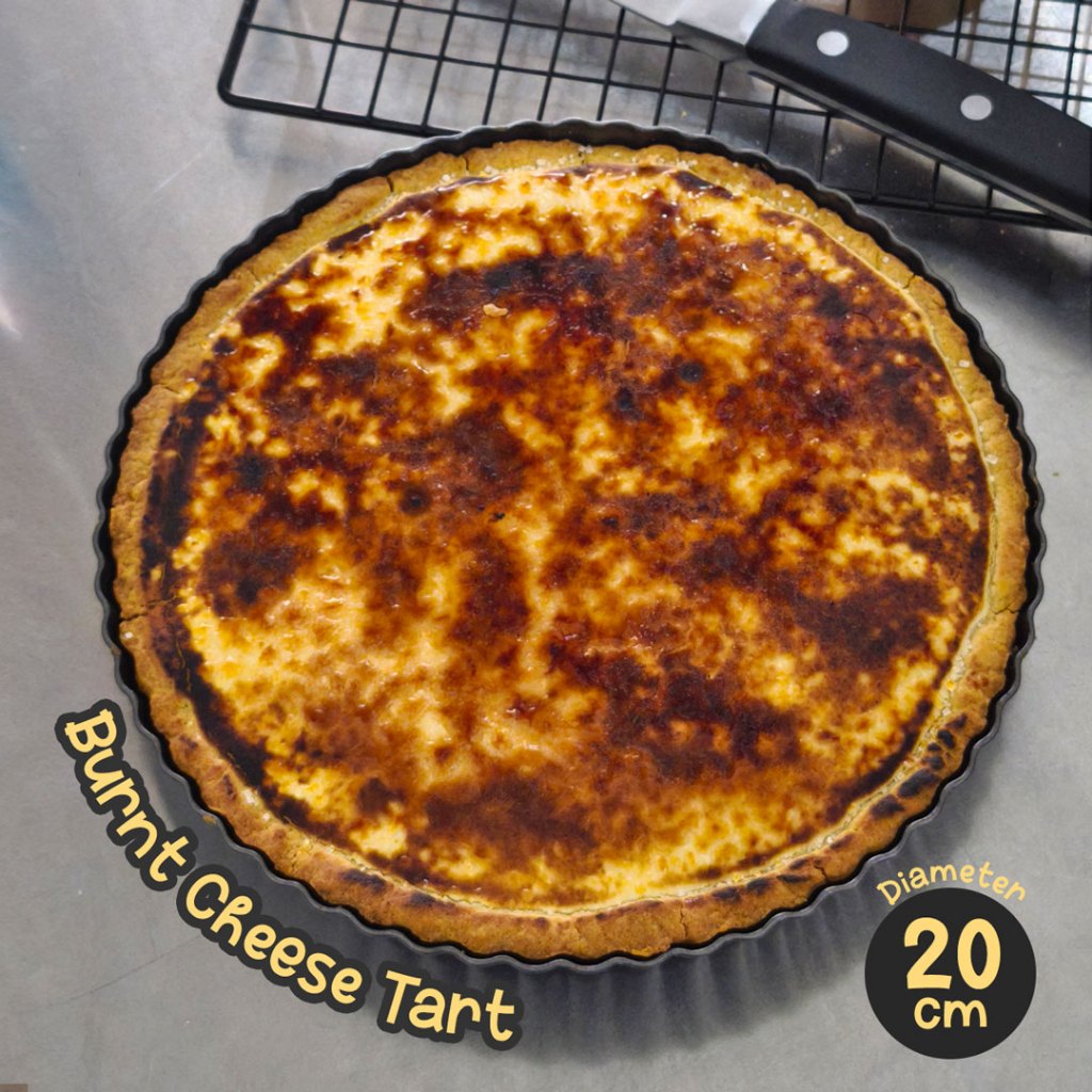 

Burnt Cheese Tart Cheesecake Besar Pinki Pie
