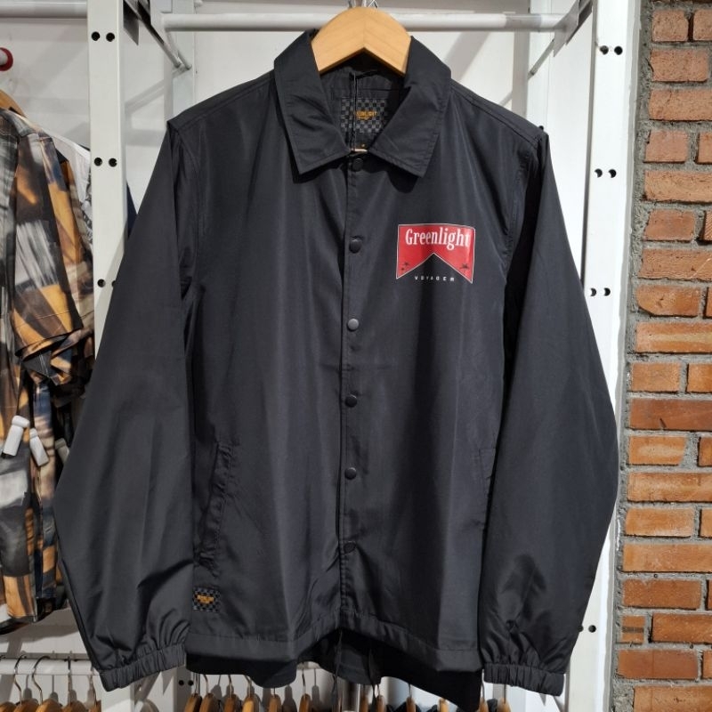Greenlight Voyager Jaket Kerah Kancing Buton Original