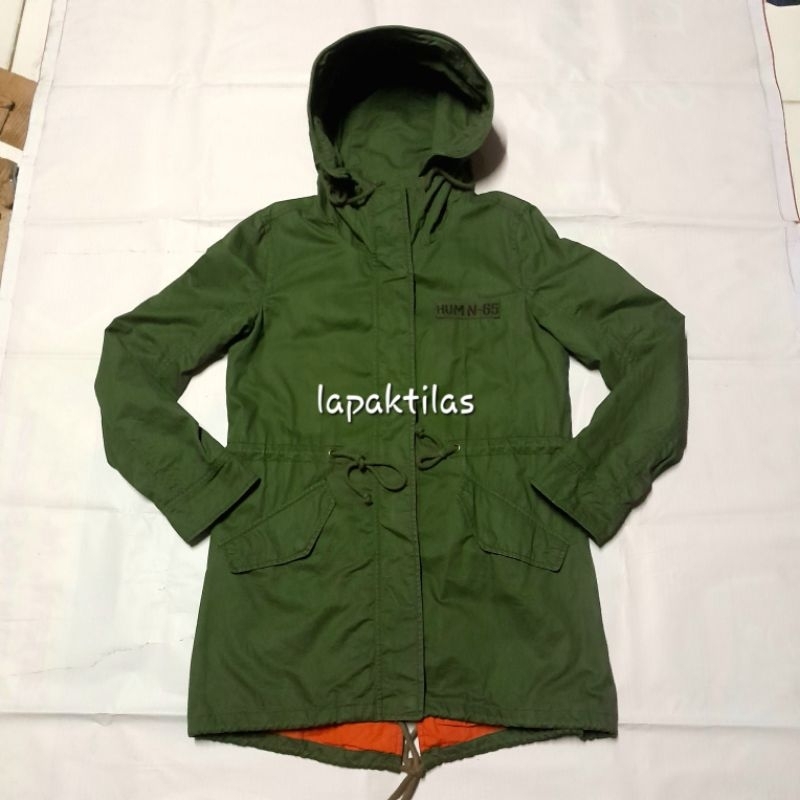 Jaket Parka Fishtail Military Fashion OG