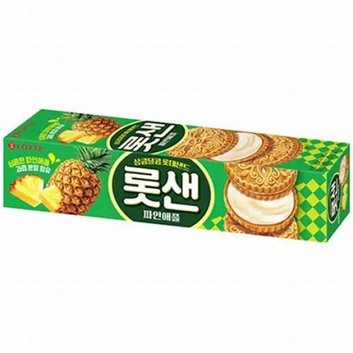 

lotte krakers pineapple 83 gram