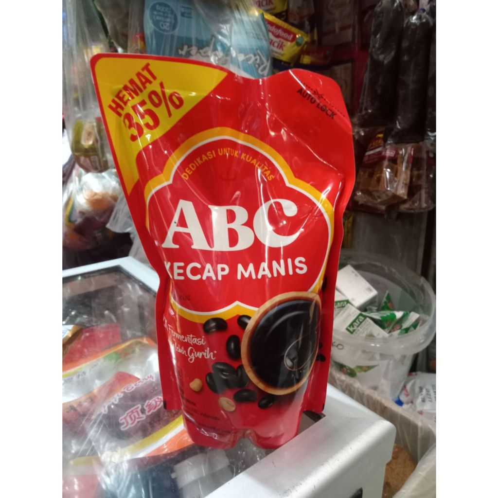 

ABC Kecap Manis Refill/Value berat/isi 600gr