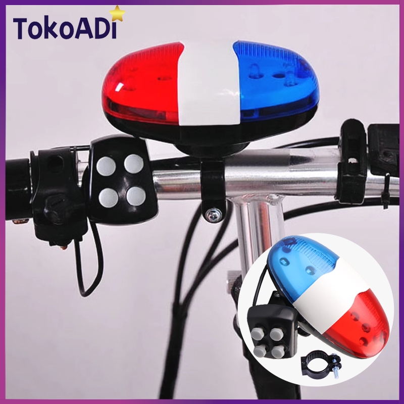 Lampu Led Sepeda  Klakson Multifungsi Elektronik Lampu Sepeda Gunung Universal Lampu Klakson Sepeda