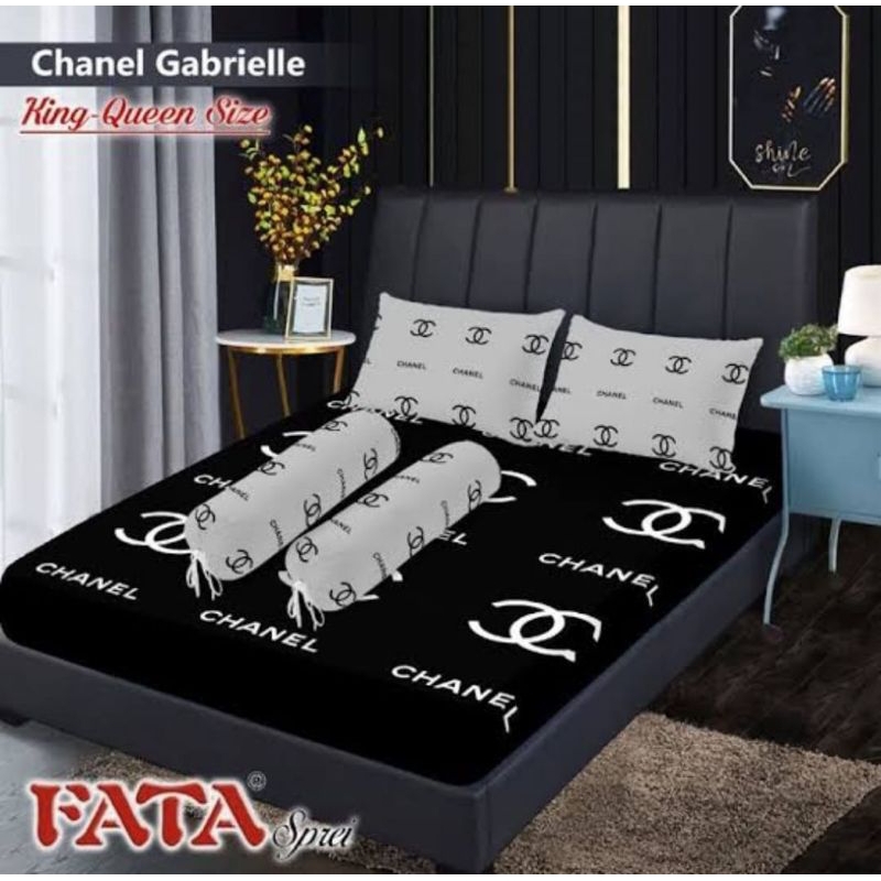 Sprei Fata queen 160x200x20 chanel