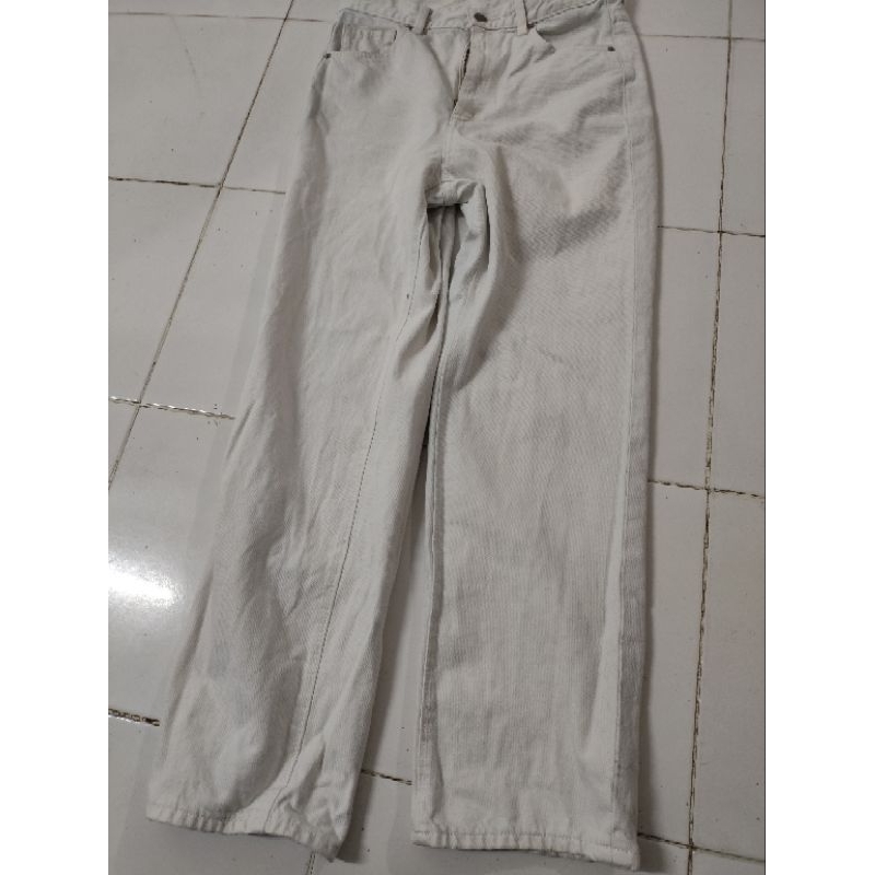 celana panjang second uniqlo