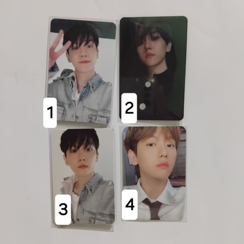 photocard baekhyun exo pc bambi city light bene sg21