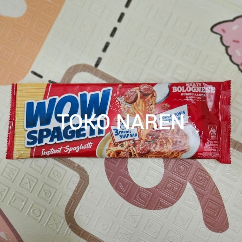 

WOW SPAGETI INSTAN SPAGETI BOLOGNESE / CARBONARA