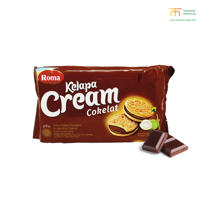 

Roma Kelapa Cream Coklat 189g