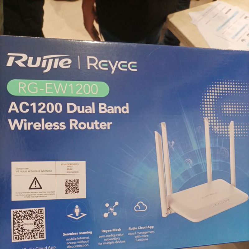 Ruijie EW1200 Router Wi-Fi Dual-Band 1200Mbps