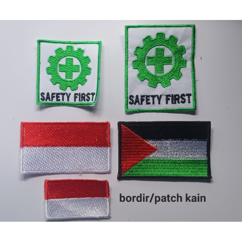 

Jenis patch atau bordir kain