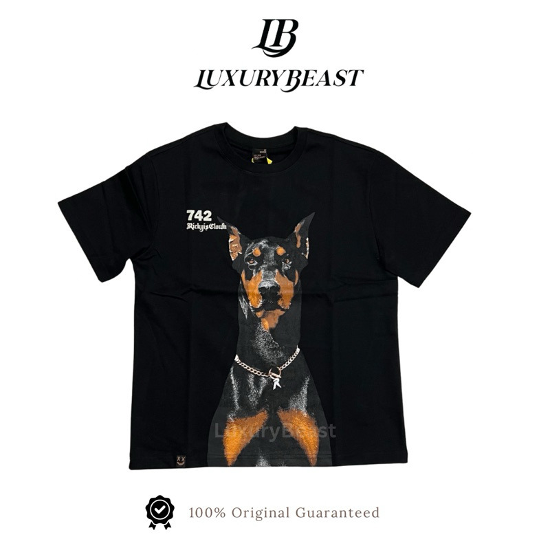 RIC Ricky Is Clown Loyality Dog Tshirt Black