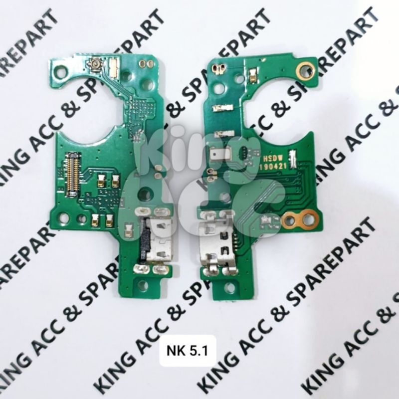 FLEXIBEL FLEKSIBEL NOKIA 5.1 MICROSOFT FLEXI CON CONNECTOR KONEKTOR TC CAS CHARGER MIC