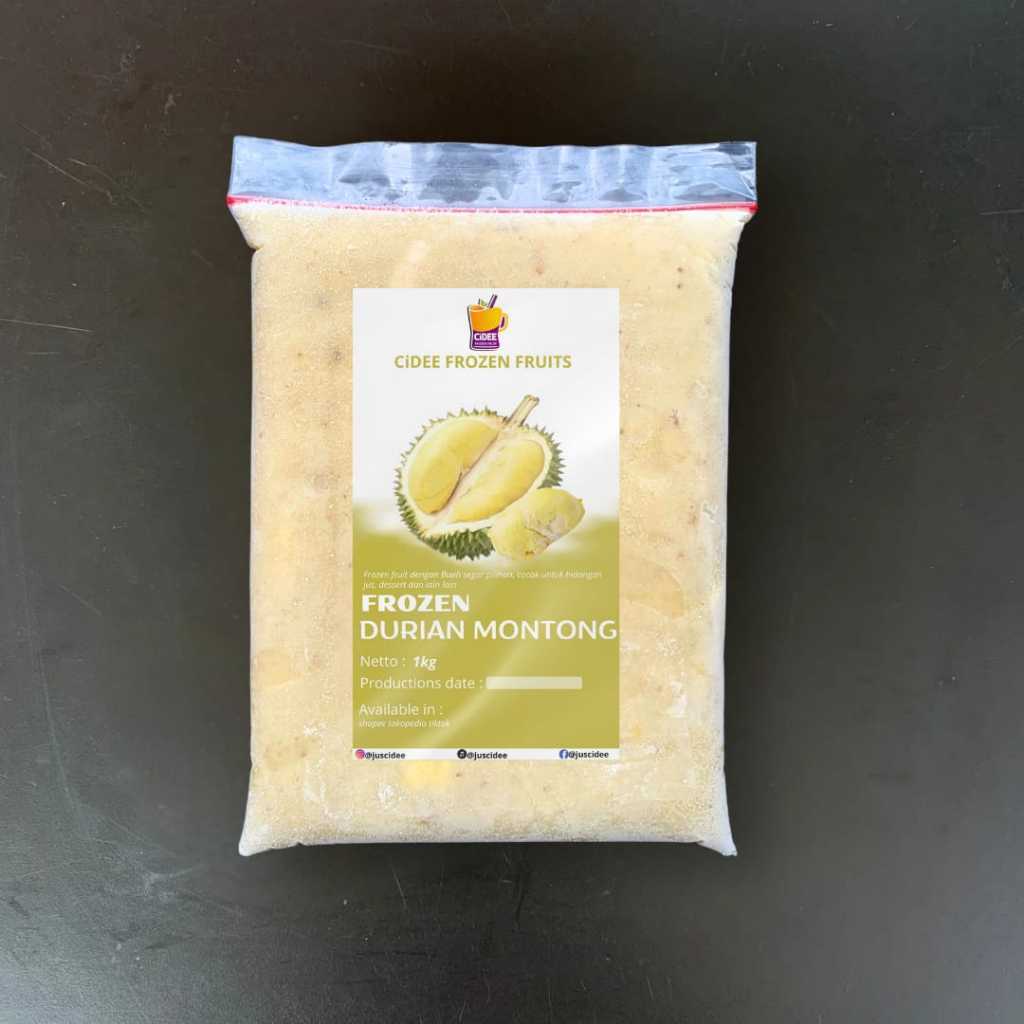 

Buah frozen durian / Frozen durian / Buah durian beku 1 kg