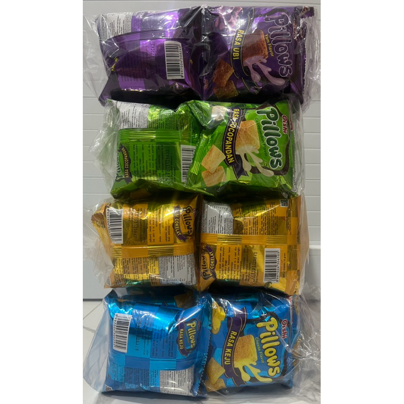 

OISHI PILLOWS ( isi 20pcs bonus 2pcs ) @12gr