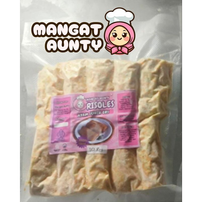 

Mangat Aunty Risol Frozen Ayam Pedas isi 10