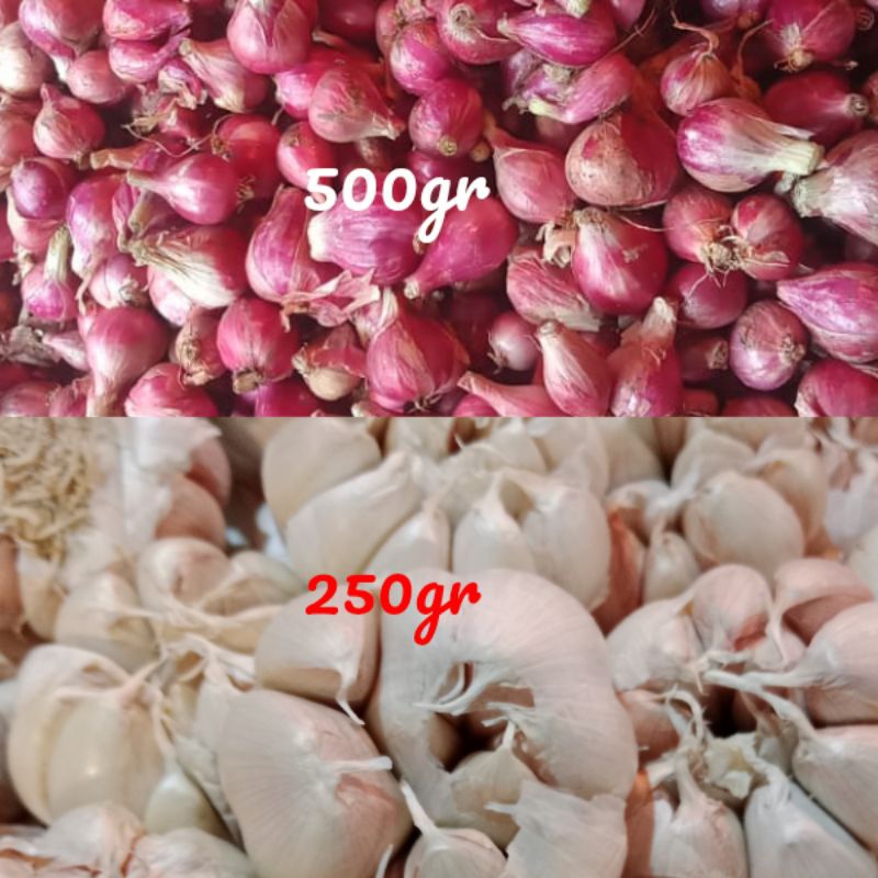 

Bawang merah Brebes + bawang putih