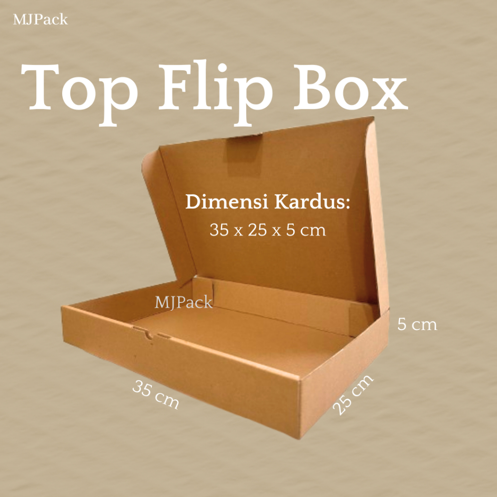 

KARDUS 35x25x5 cm || Box Karton Corrugated || Box Die Cut Eflute