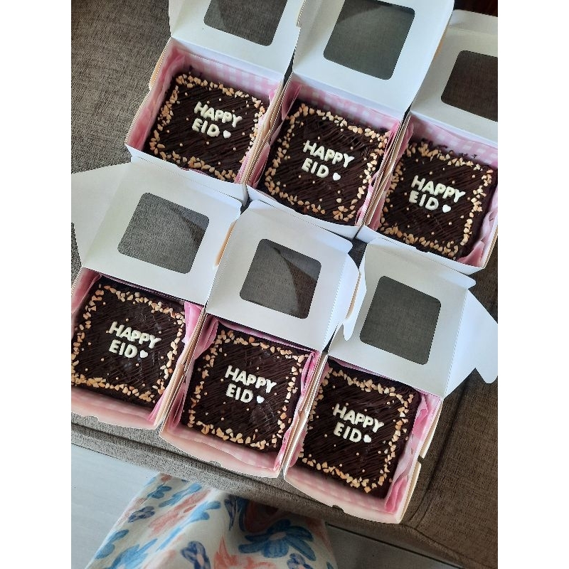 

Custom Mini Brownies | Brownis custom 10x10 cm