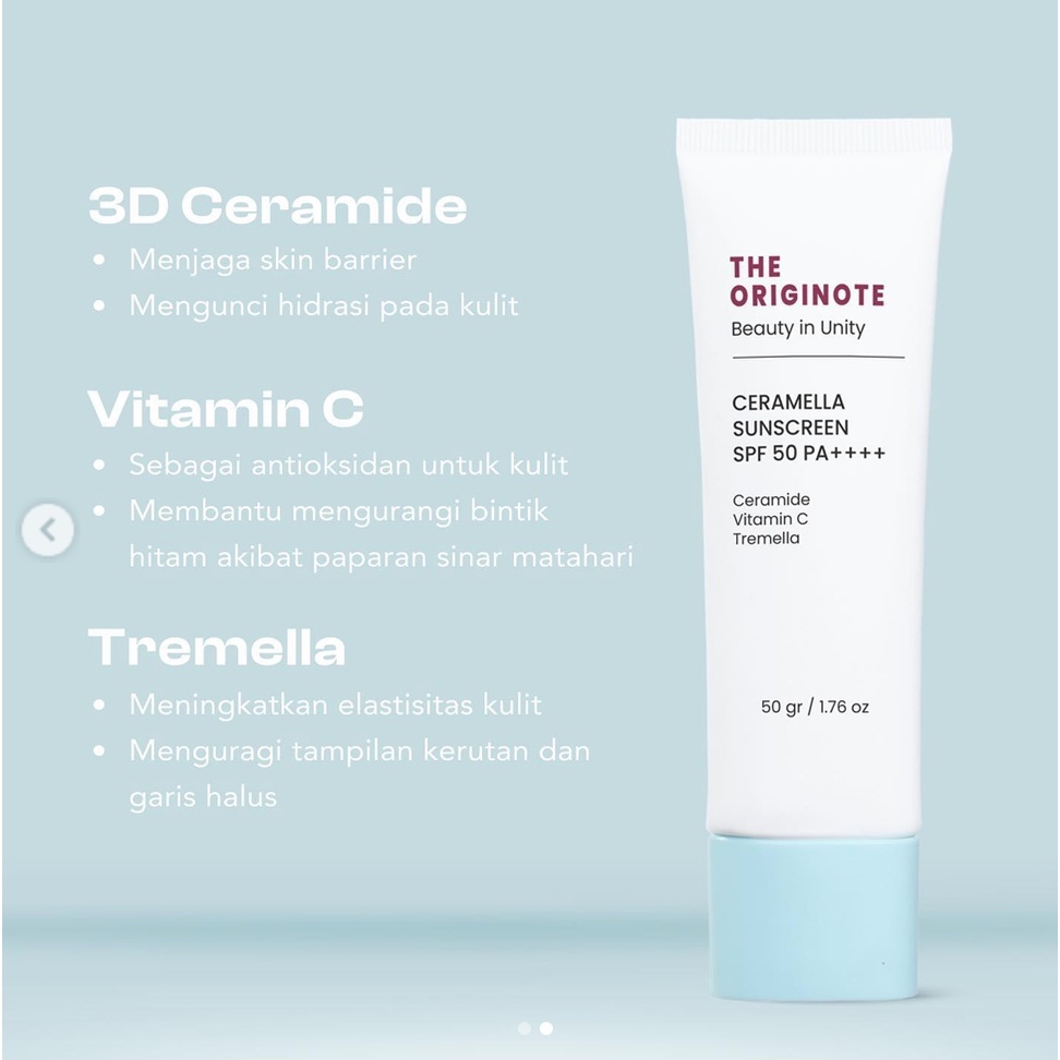 The Originote Ceramella Sunscreen