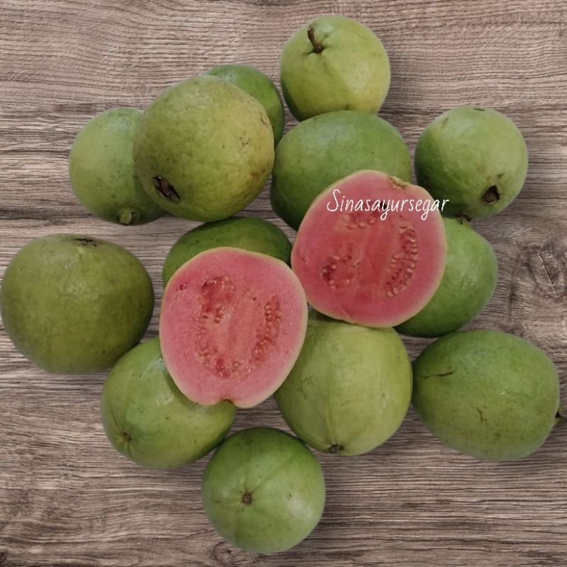 

Jambu biji merah fresh 1Kg Organik