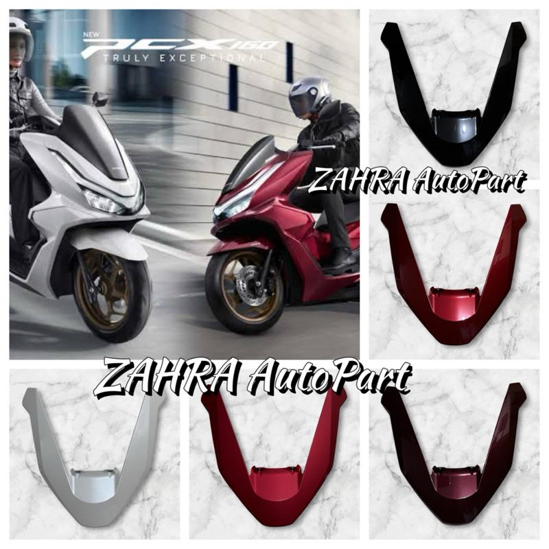 Cover front garnish tameng V depan PCX 160 new K1Y gen 2 tahun 2025 semua warna Original