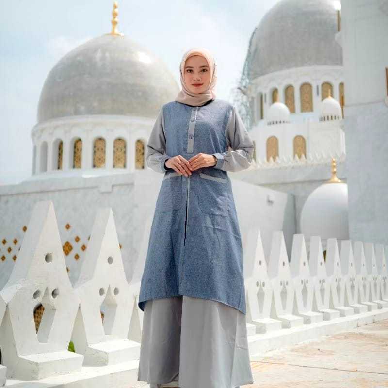 GAMIS WANITA SYARI'A DRESS KALYA KATUN MODEL BARU DAN TERLARIS