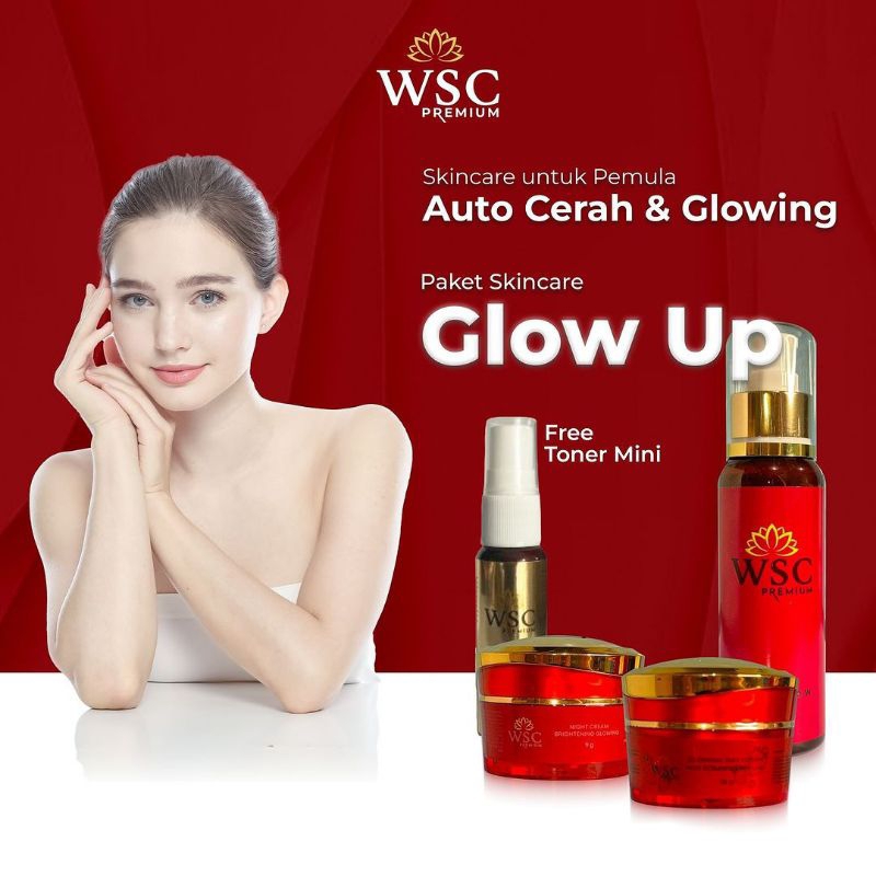 WSC PREMIUM ORGANIC PAKET GLOW UP SKIN BARIER WSC ORGANIC PREMIUM