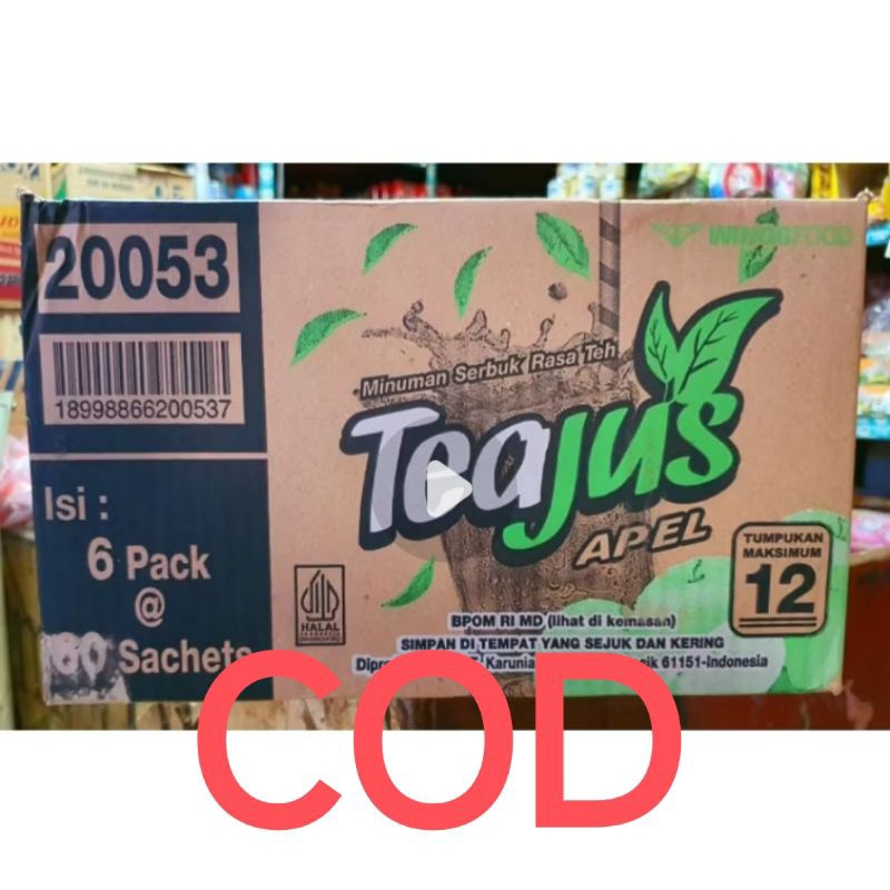 

TEAJUS ANEKA RASA/APEL/MADU/GULA BATU/LEMON/MELATI [ B0LEH MIX ]