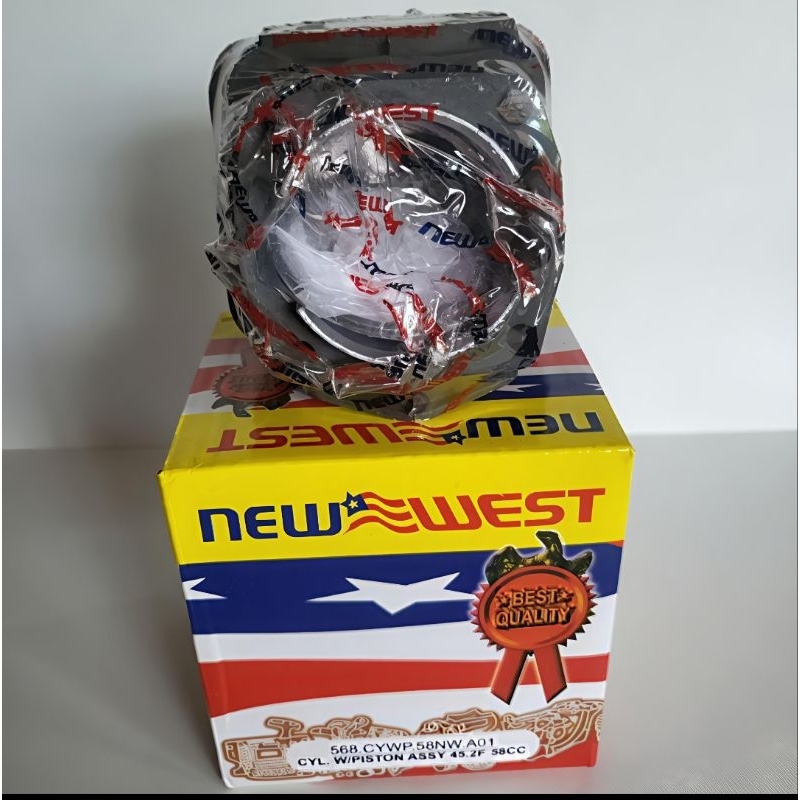 Cylinder Blok Kit Mesin Chainsaw NEW WEST 628 5800 5200 Original