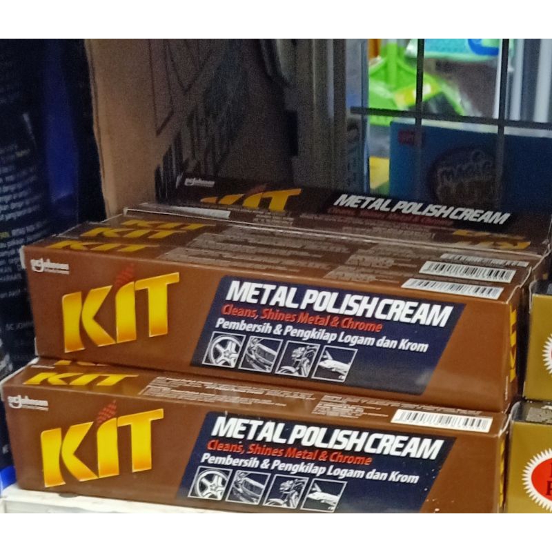 Metal Polish Cream KIT/Pembersih & Pengkilap Logam KIT 50 gr