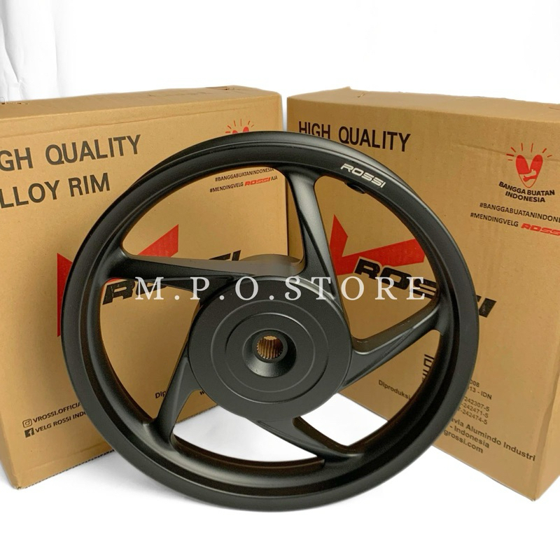 VELG RING 14 BEAT VARIO GENIO SCOOPY BELAKANG SAJA VROSSI ORIGINAL