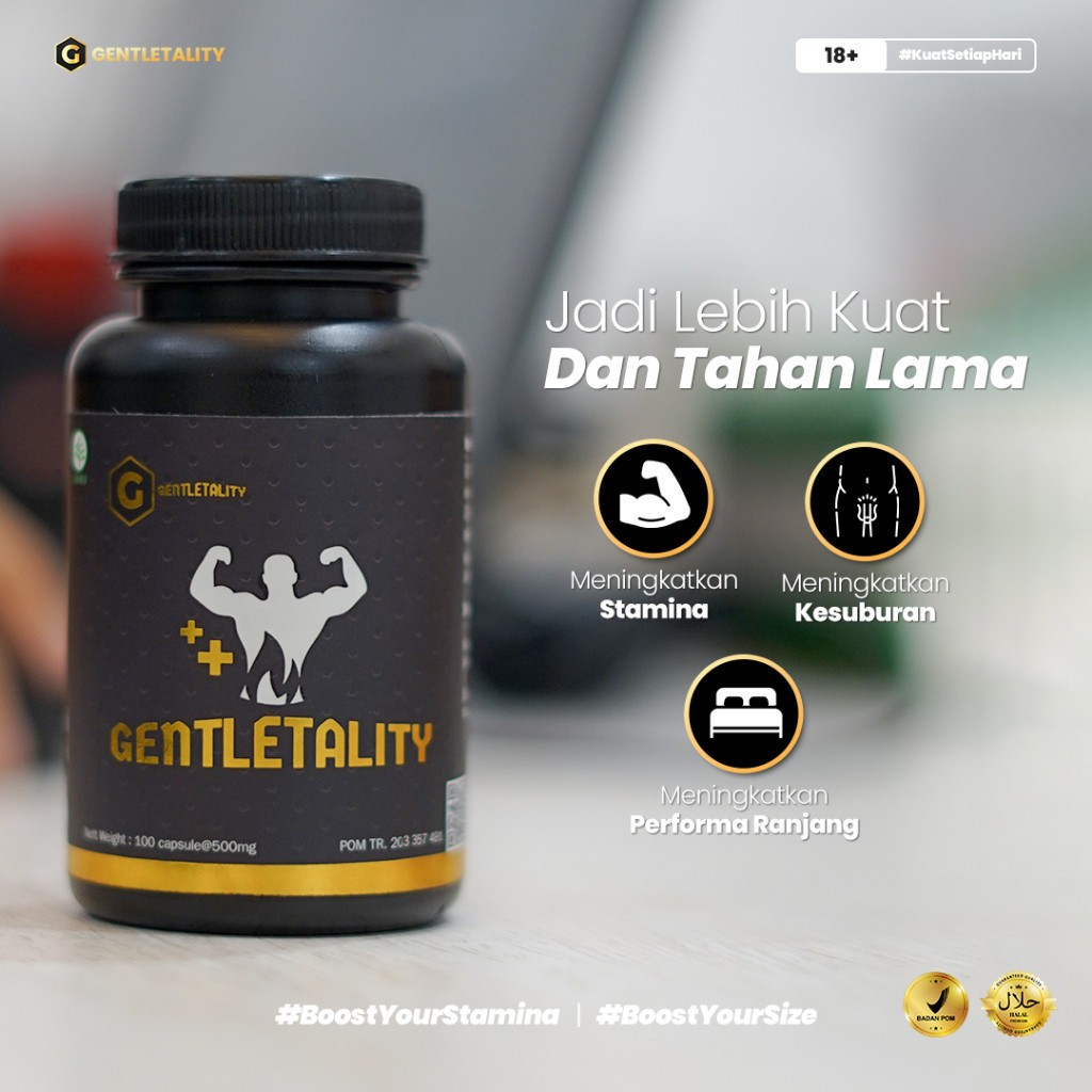 GENTLETALITY - Kapsul Stamina