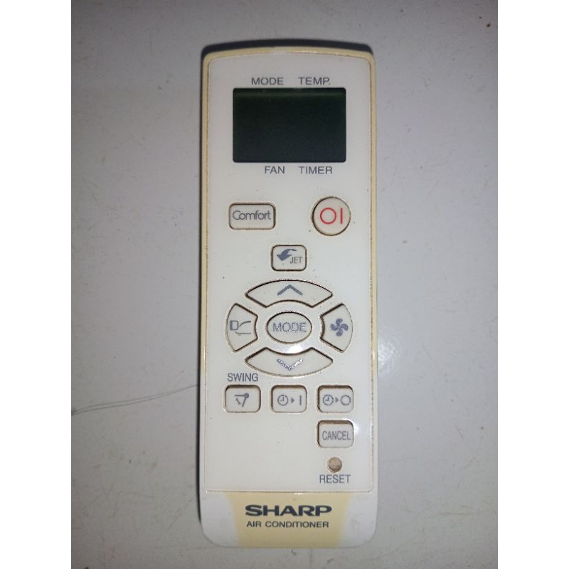 Remote Original Copotan Bekas Ac Sharp Thailand