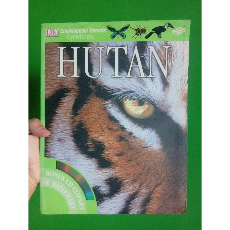 (PRELOVED BUKU ANAK) ensiklopedia hutan DK