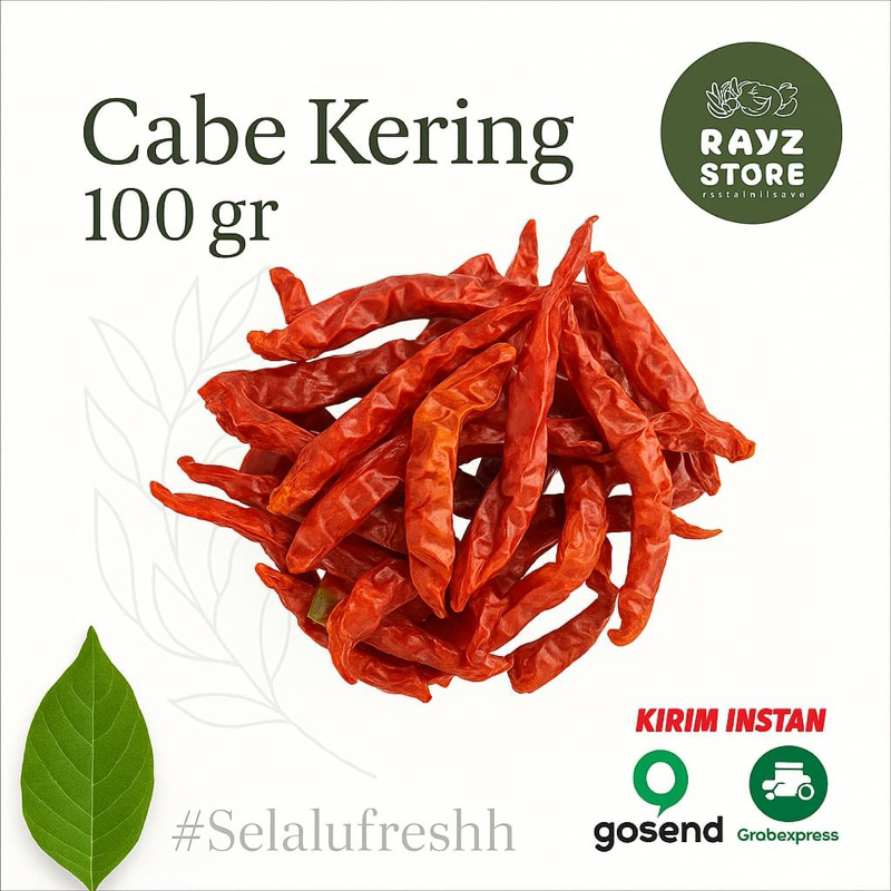 

Cabe Kering 100gr