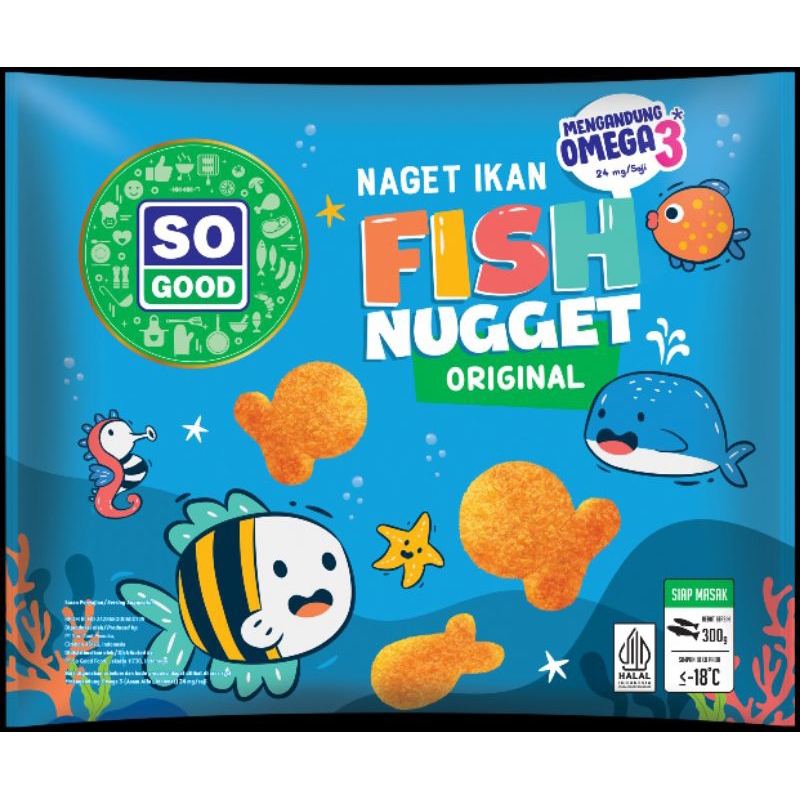 

SO GOOD Fish Nugget 300gr