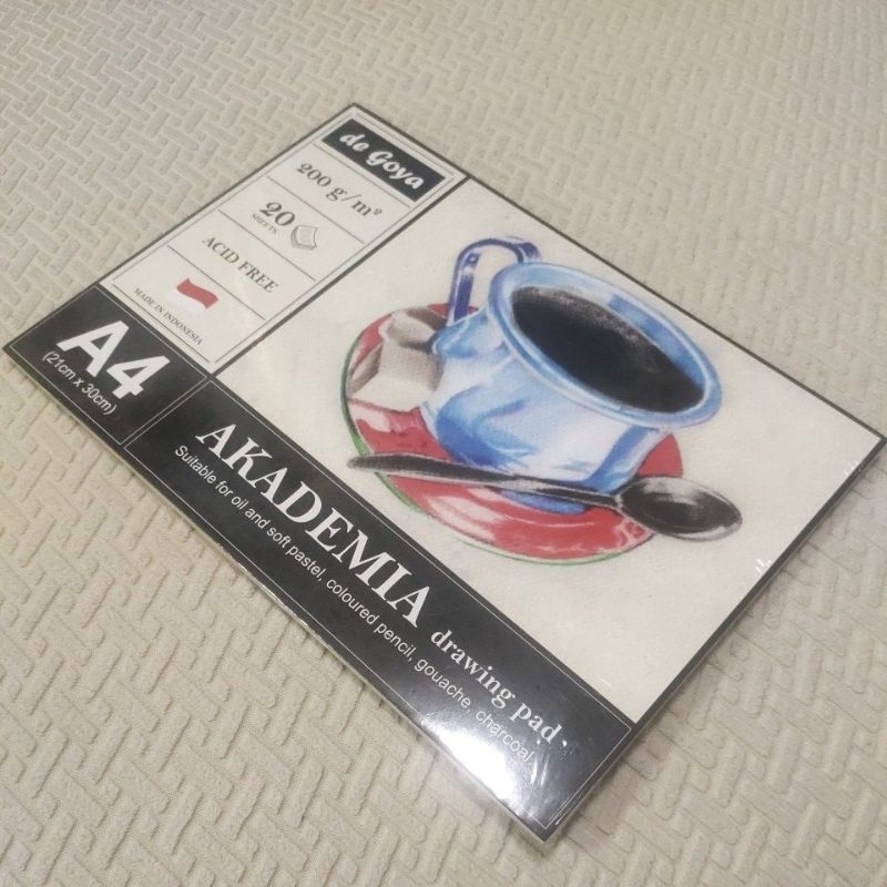 

De Goya Akademia Drawing Pad A4 200gsm – Kertas Gambar Premium untuk Sketsa & Melukis