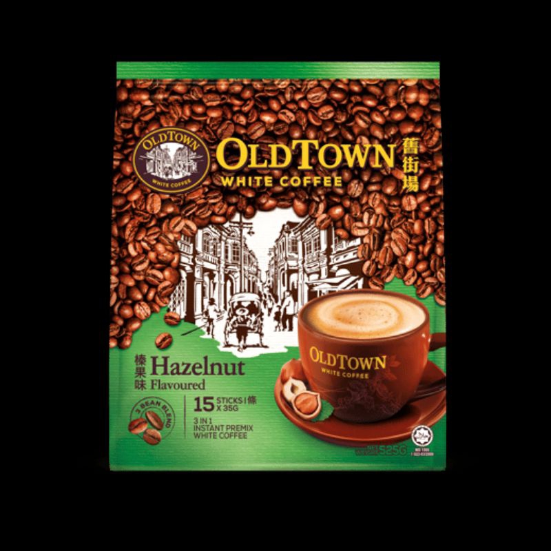 

OLDTOWN White Coffee 3 in 1 Hazelnut Sachet